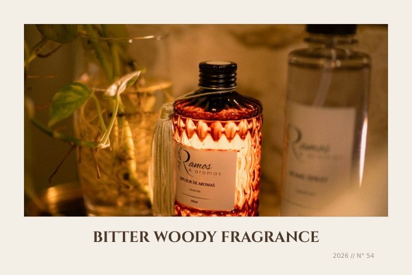 bitter woody fragrance