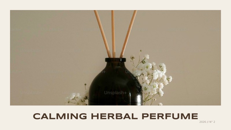 calming herbal perfume