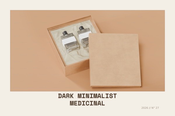 dark minimalist medicinal