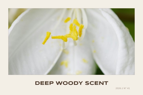 deep woody scent
