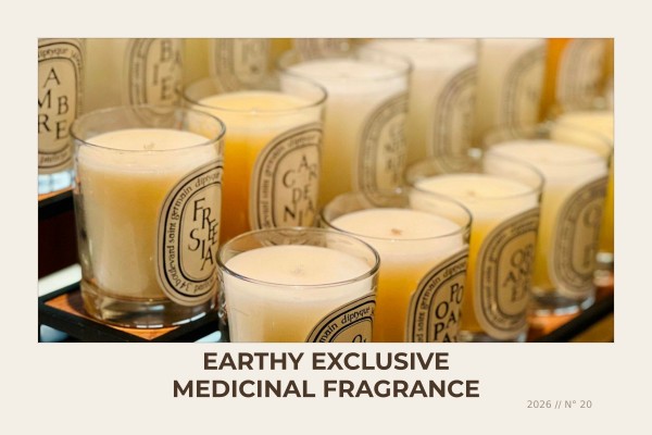 earthy exclusive medicinal fragrance