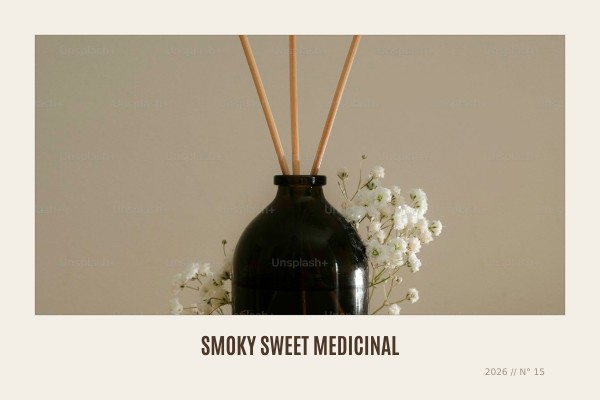 smoky sweet medicinal