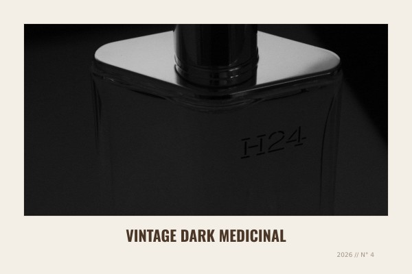 vintage dark medicinal