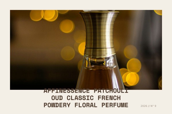 Affinessence Patchouli Oud classic French powdery floral perfume