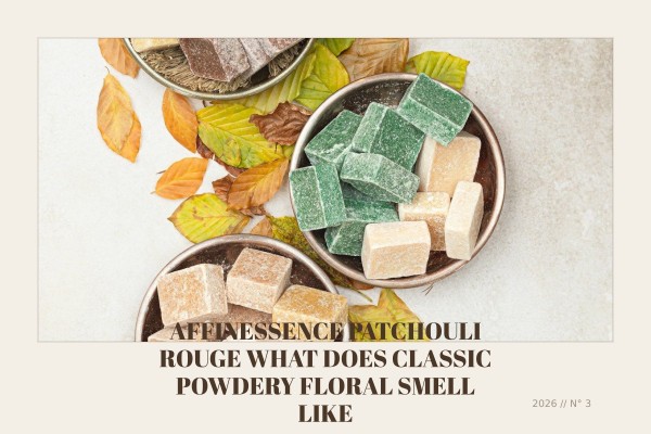 Affinessence Patchouli Rouge what does classic powdery floral smell like
