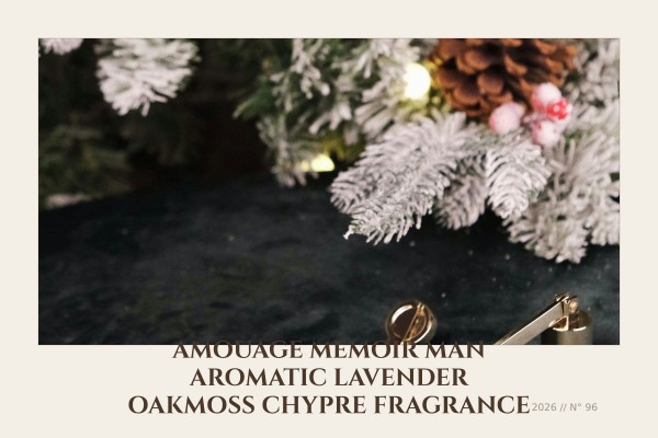 Amouage Memoir Man aromatic lavender oakmoss chypre fragrance