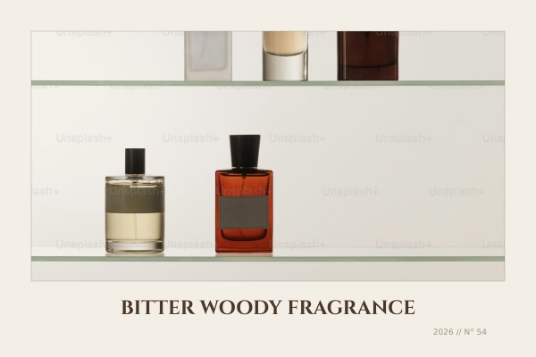 bitter woody fragrance
