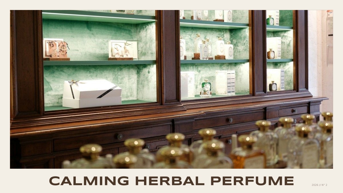 calming herbal perfume