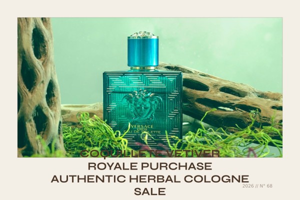 Coquillete Vetiver Royale purchase authentic herbal cologne sale