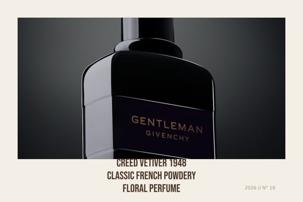 Creed Vetiver 1948 classic French powdery floral perfume