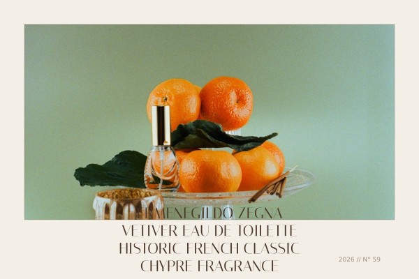 Ermenegildo Zegna Vetiver Eau de Toilette historic French classic chypre fragrance