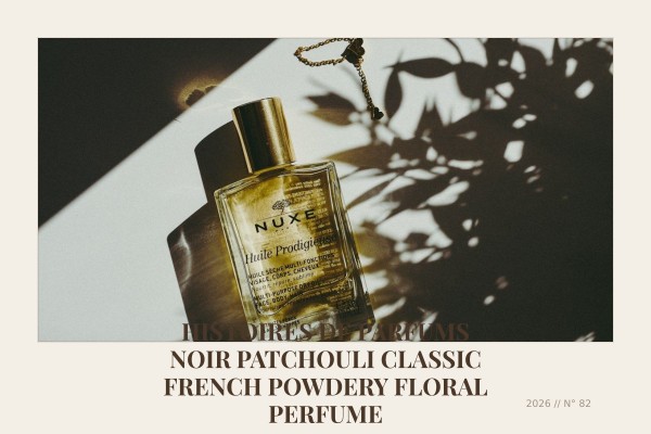 Histoires de Parfums Noir Patchouli classic French powdery floral perfume