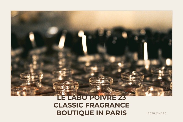 Le Labo Poivre 23 classic fragrance boutique in Paris