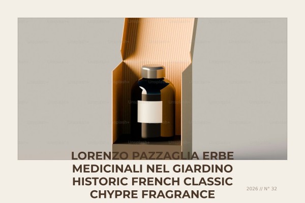 Lorenzo Pazzaglia Erbe Medicinali nel Giardino historic French classic chypre fragrance