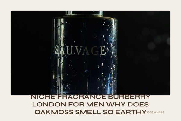 Niche Fragrance Burberry London For Men why does oakmoss smell so earthy