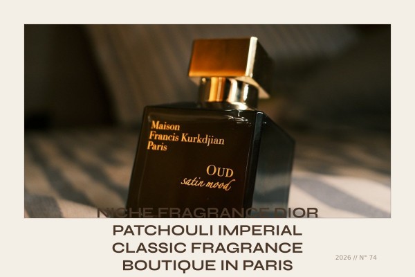 Niche Fragrance Dior Patchouli Imperial classic fragrance boutique in Paris