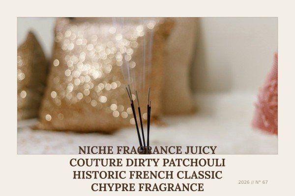 Niche Fragrance Juicy Couture Dirty Patchouli historic French classic chypre fragrance