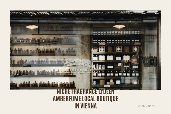 Niche Fragrance Lydeen Amberfume local boutique in Vienna