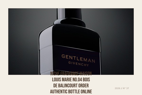 Niche Fragrance Maison Louis Marie No.04 Bois de Balincourt order authentic bottle online