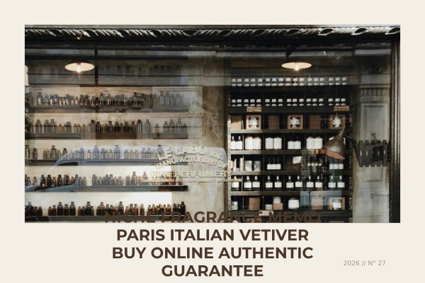 Niche Fragrance Memo Paris Italian Vetiver buy online authentic guarantee