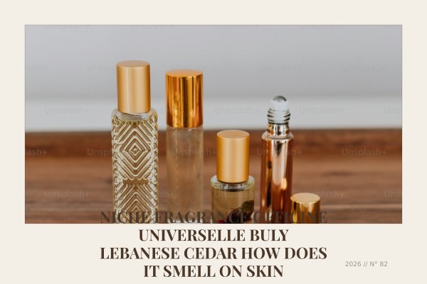 Niche Fragrance Officine Universelle Buly Lebanese Cedar how does it smell on skin