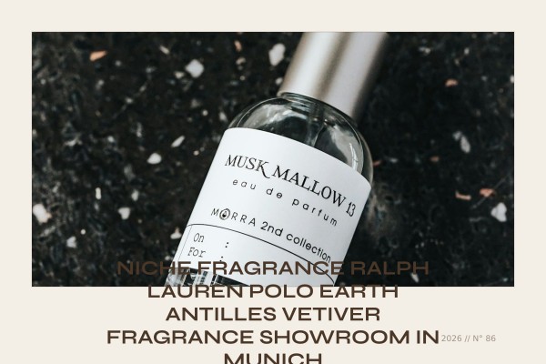 Niche Fragrance Ralph Lauren Polo Earth Antilles Vetiver fragrance showroom in Munich
