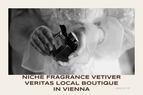 Niche Fragrance Vetiver Veritas local boutique in Vienna