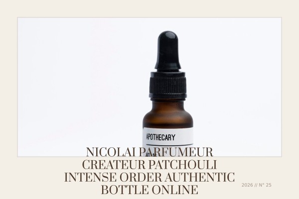 Nicolai Parfumeur Createur Patchouli Intense order authentic bottle online