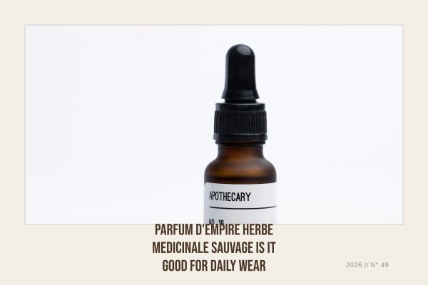 Parfum d'Empire Herbe Medicinale Sauvage is it good for daily wear