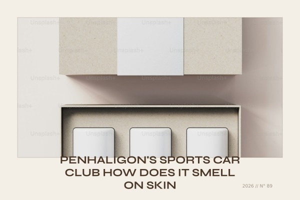 Penhaligon's Sports Car Club how does it smell on skin