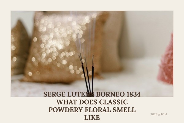 Serge Lutens Borneo 1834 what does classic powdery floral smell like