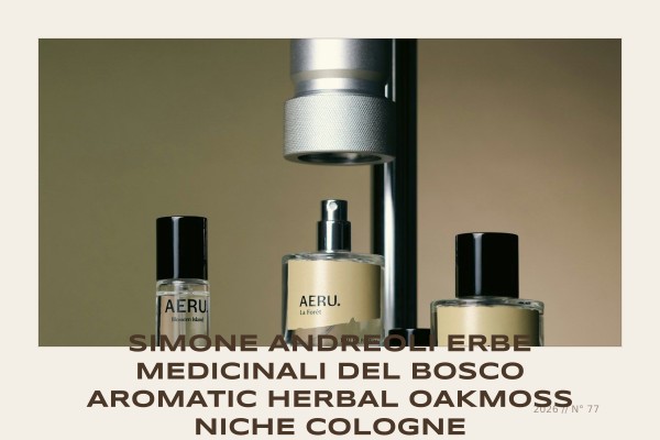 Simone Andreoli Erbe Medicinali del Bosco aromatic herbal oakmoss niche cologne
