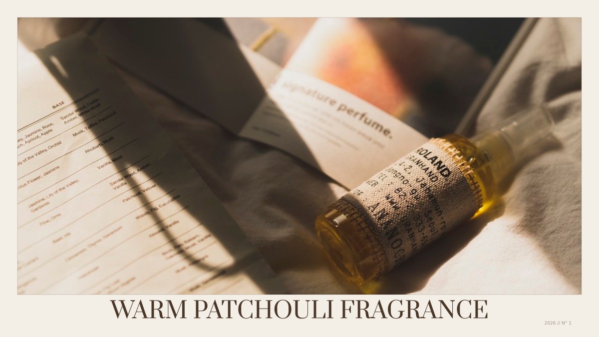 warm patchouli fragrance